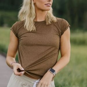 Chai Cuffed Exhilaration T